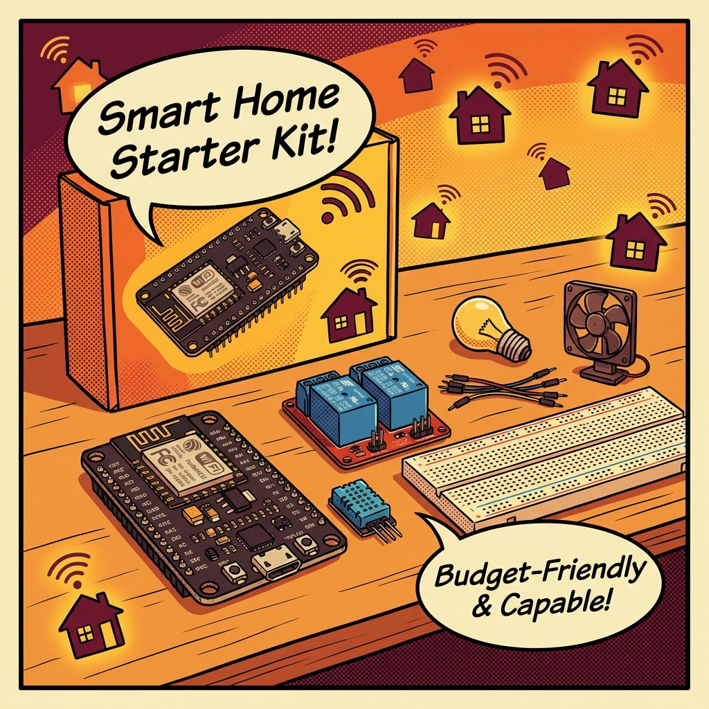 ESP8266 NodeMCU Smart Home Kit - Budget IoT Solution